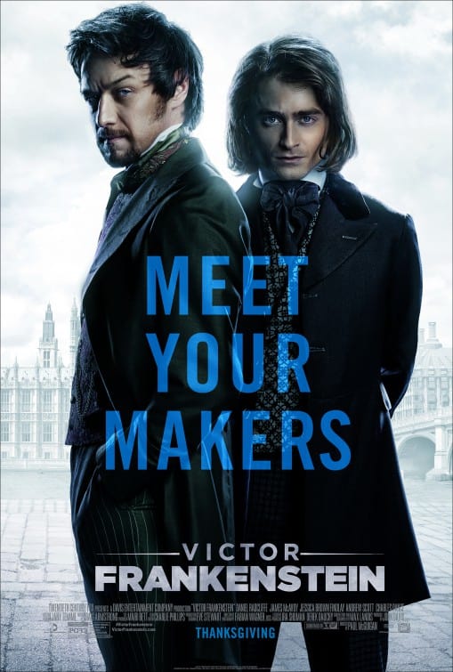 Victor Frankenstein (2015) Poster
