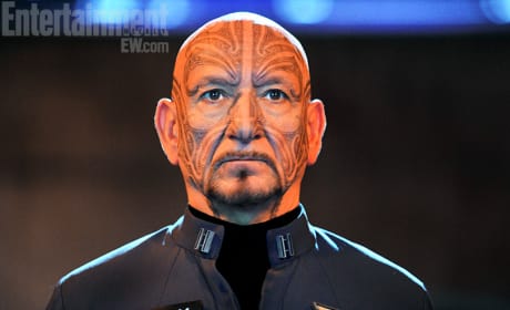 Ender's Game Still: Ben Kingsley is Mazer Rackham