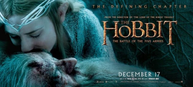 The Hobbit The Battle of the Five Armies Cate Blanchett Banner