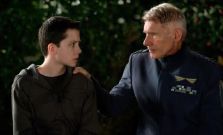 Ender's Game Stars Harrison Ford Asa Butterfield