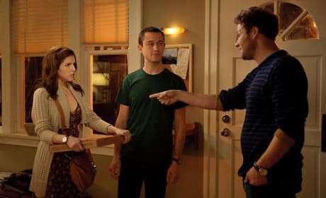 Seth Rogen, Anna Kendrick and Joseph Gordon Levitt in 50/50