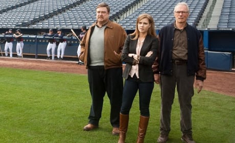 Clint Eastwood, John Goodman and Amy Adams in Trouble with the Curve