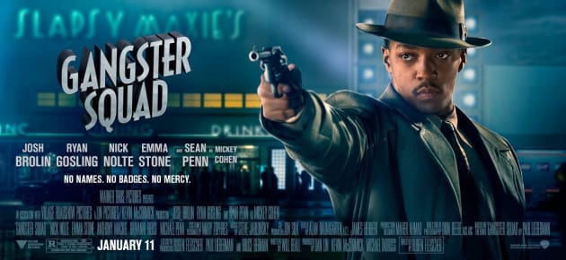 Anthony Mackie Gangster Squad Poster