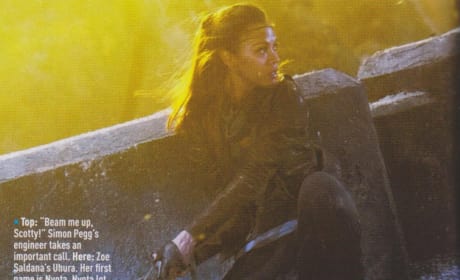 Zoe Saldana Star Trek Into Darkness