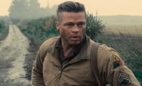Fury Featurette: Inside the Tanks of Brad Pitt’s WWII Thriller