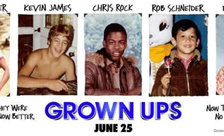 Grown Ups Old Photo Banner poster