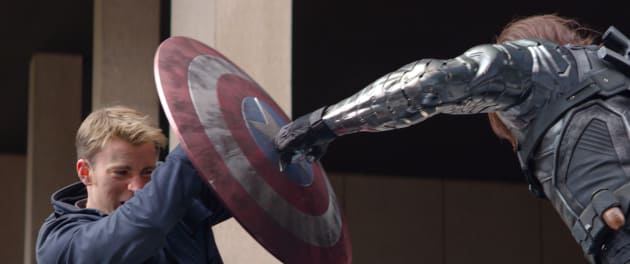Captain America The Winter Soldier Deleted Scene Maria Hill Is