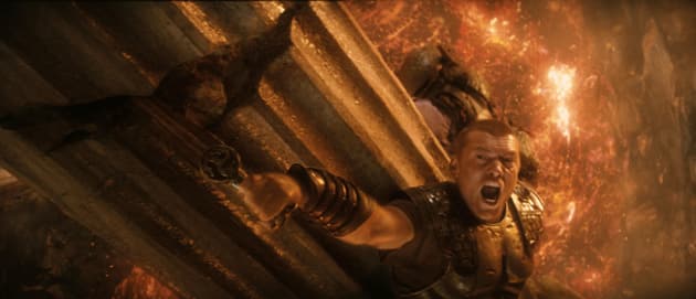 Perseus Holds on for Dear Life