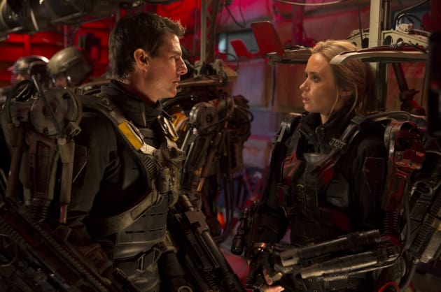 Edge of Tomorrow Emily Blunt Tom Cruise