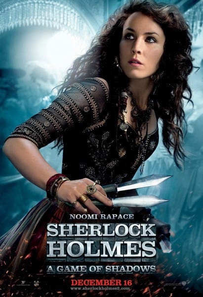 Noomi Rapace in Sherlock Holmes: A Game of Shadows