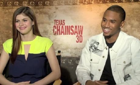 Texas Chainsaw 3D: Trey Songz & Alexandra Daddario Reveal Horror Favorites