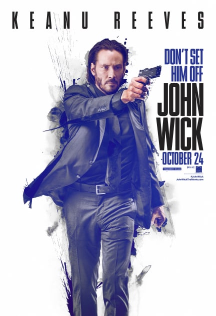 John Wick Action Poster