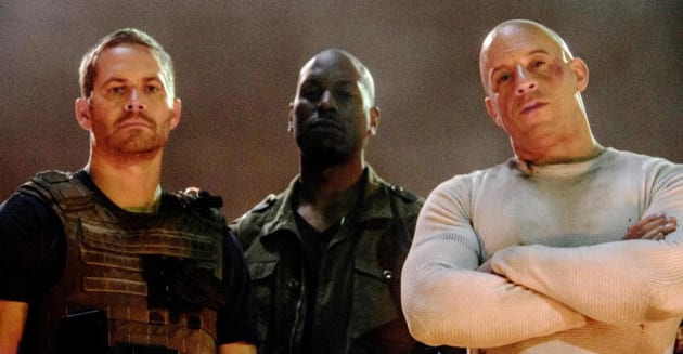 Fast and Furious 7 Paul Walker Tyrese Gibson Vin Diesel