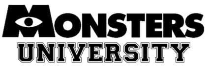 Monsters University  Logo