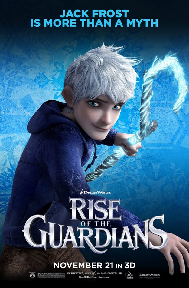 Rise of the Guardians Jack Frost Poster