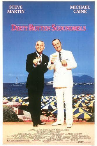 Dirty Rotten Scoundrels Movie Poster