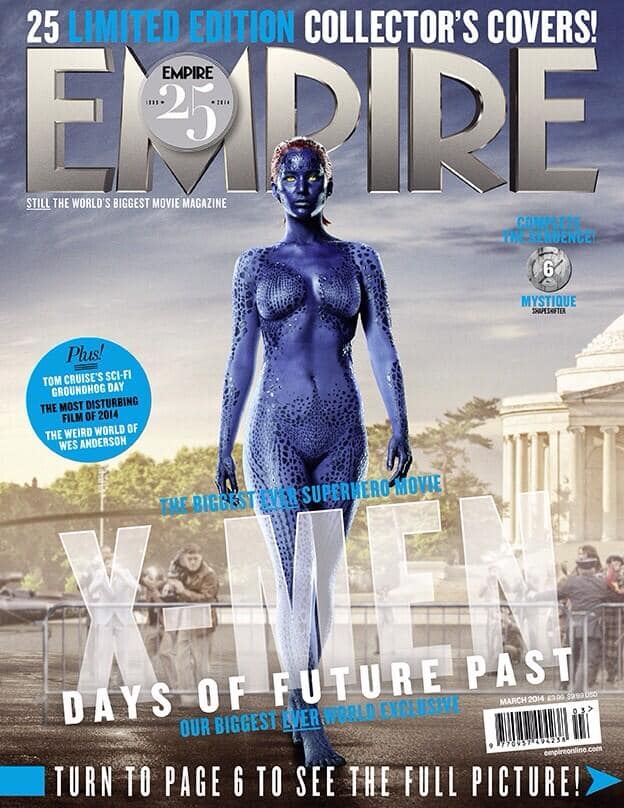 X-Men Days of Future Past Mystique Empire Cover
