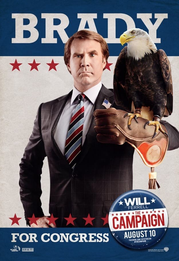 Will Ferrell The Campaign Poster