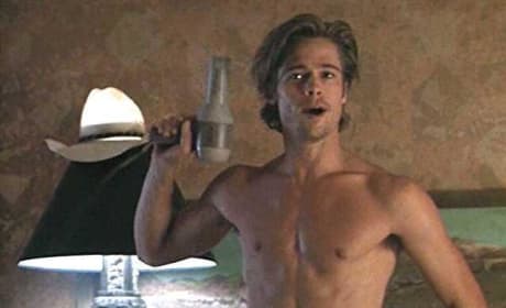 Hunky Brad Pitt as J.D.