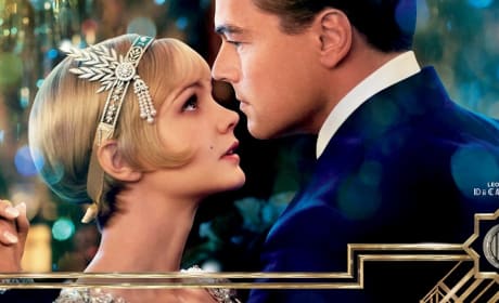 The Great Gatsby Banner Leonardo DiCaprio Carey Mulligan