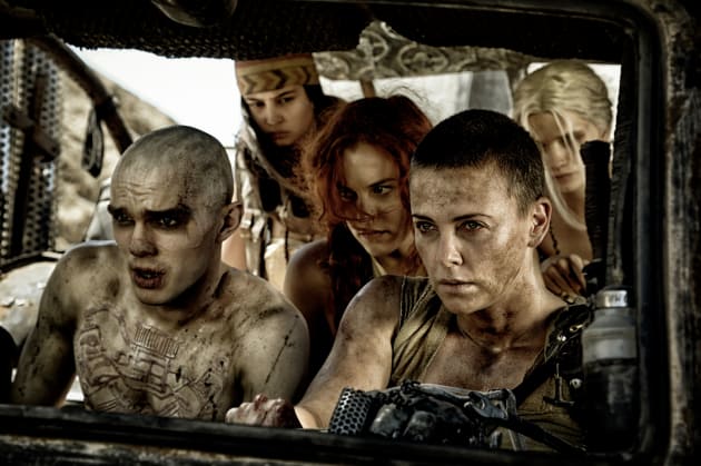 Mad Max Fury Road Charlize Theron Nicholas Hoult Photo