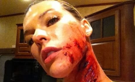 Milla Jovovich Tweets Photo From Resident Evil: Retribution Set