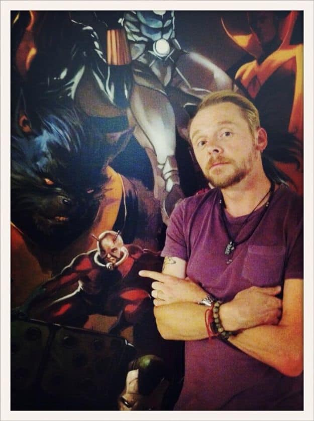 Simon Pegg Ant-Man Photo