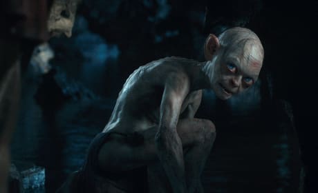 Andy Serkis as Gollum in The Hobbit