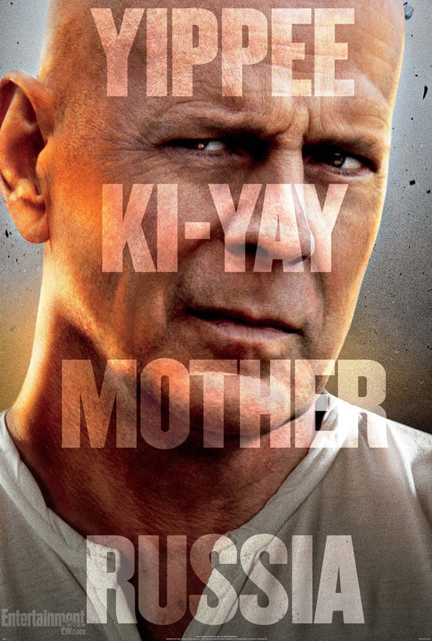 A Good Day to Die Hard International Poster