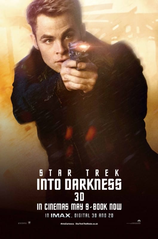 Star Trek Into Darkness Chris Pine Character Poster