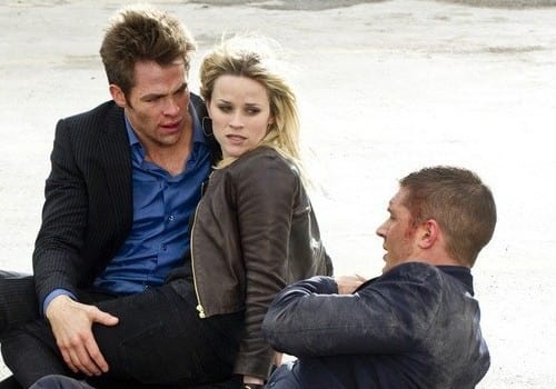 Chris Pine, Tom Hardy and Reese Witherspoon in This Means War