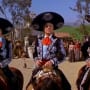 Martin Short, Steve Martin and Chevy Chase in The Three Amigos