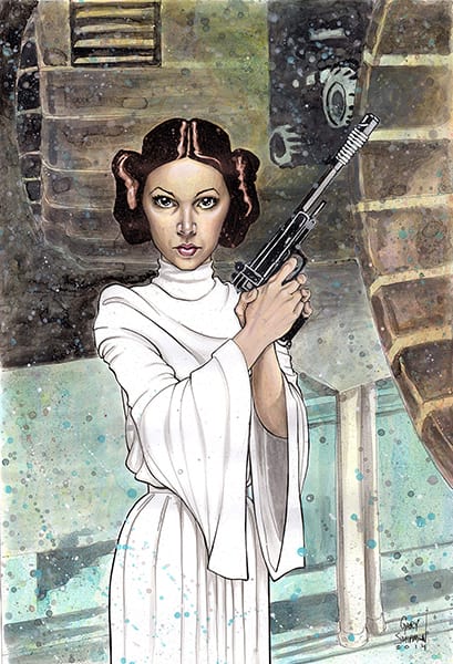 Star Wars Poster: Leia