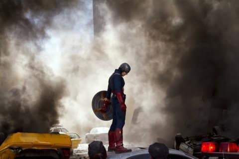 Captain America in The Avengers