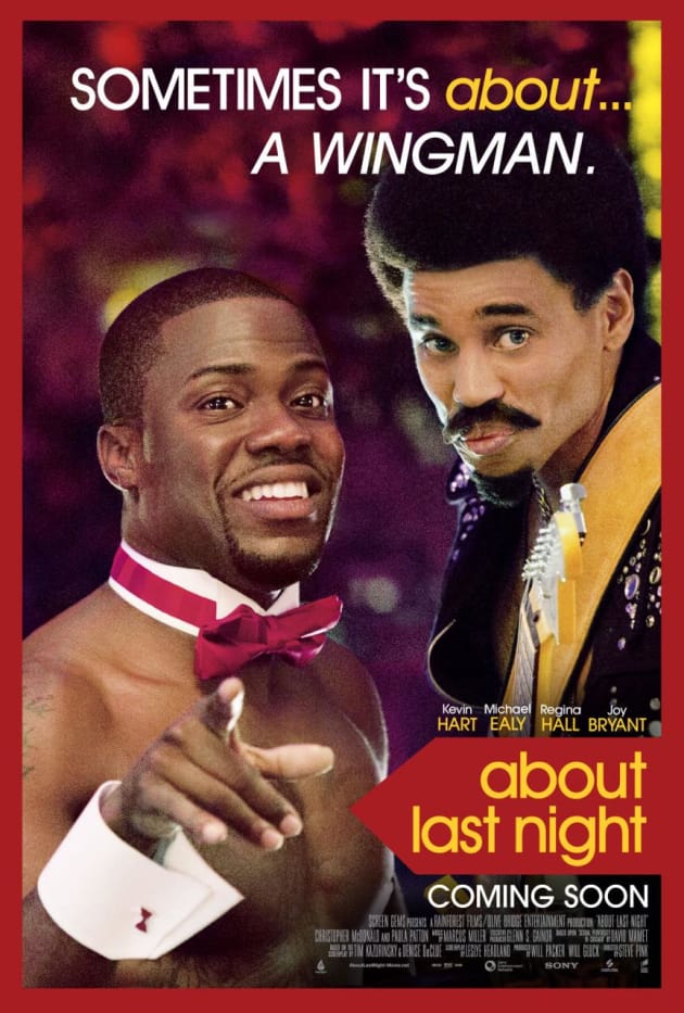 About Last Night Character Poster