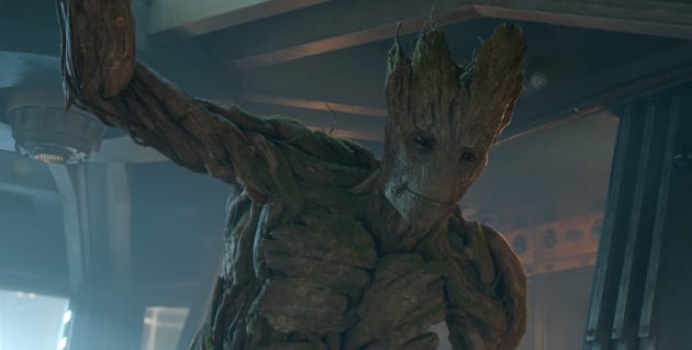 Vin diesel is groot in guardians of the galaxy