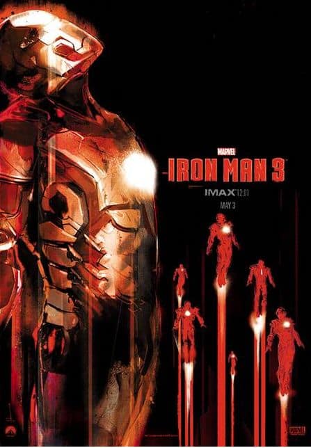 Iron Man 3 IMAX Midnight Poster