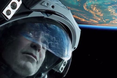George Clooney in Gravity