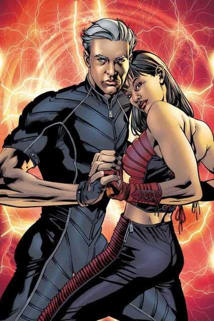 Quicksilver and Scarlet Witch