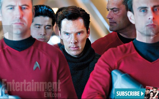 Benedict Cumberbatch Star Trek Into Darkness Still