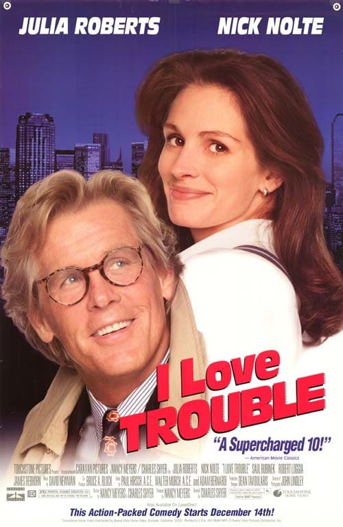 I Love Trouble Poster