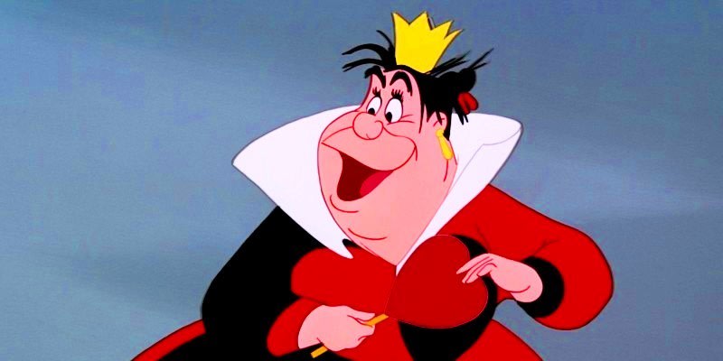 The Queen Of Hearts Alice In Wonderland Movie Fanatic