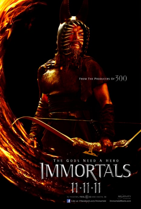 Immortals Character Poster - Hyperion
