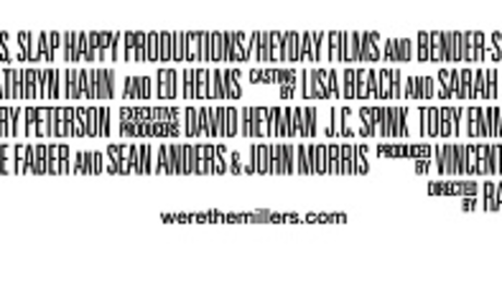 We're the Millers Credits