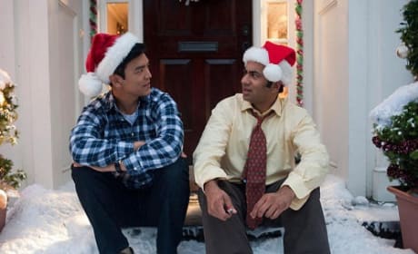 John Cho and Kal Penn in A Very Harold and Kumar 3D Christmas