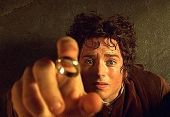 Frodo Grabs for the Ring
