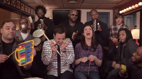 Idina Menzel Jimmy Fallon