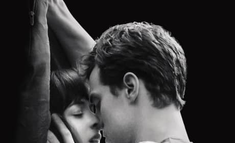 Fifty Shades of Grey Poster: Love in an Elevator! 