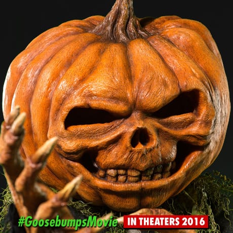 Goosebumps Pumpkin Photo