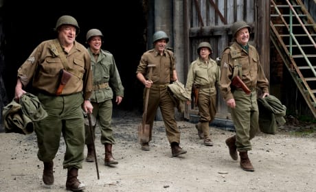 The Monuments Men George Clooney John Goodman Bill Murray